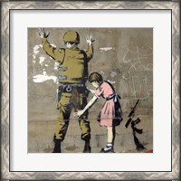 Framed Bethlehem Wall Graffiti