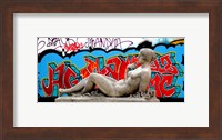 Framed Graffiti Sculpture Tokyo