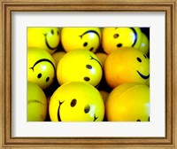 Framed Smiley Face Balls