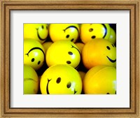 Framed Smiley Face Balls