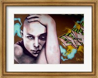 Framed Vitoria Graffiti - person