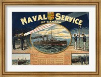 Framed Naval Service of Canada