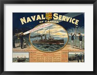 Framed Naval Service of Canada