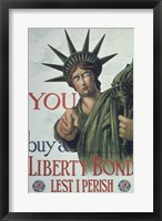 Framed You Buy a Liberty Bond