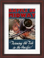 Framed Battle of Midway