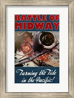 Framed Battle of Midway