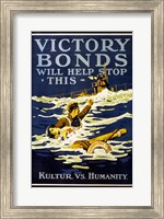 Framed Victory Bonds