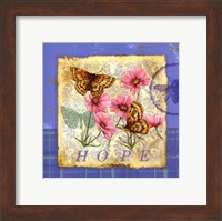 Framed Papillion Plaid III