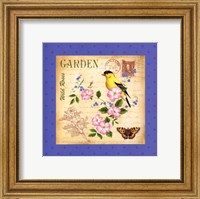 Framed Blooming Garden III