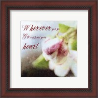 Framed Blossoming Inspiration II