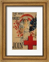 Framed Howard Chandler Christy WWI Poster