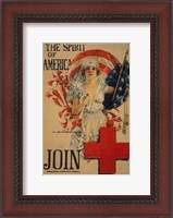 Framed Howard Chandler Christy WWI Poster