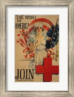 Framed Howard Chandler Christy WWI Poster