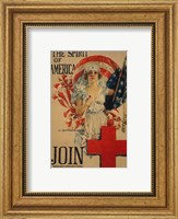 Framed Howard Chandler Christy WWI Poster