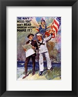 Framed Don't Read American, History Make It!