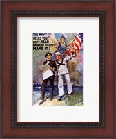 Framed Don't Read American, History Make It!