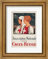 Framed Jules Courvoisier - Souscription Croix-Rouge