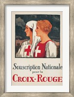 Framed Jules Courvoisier - Souscription Croix-Rouge