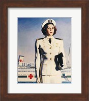 Framed Navy Nurse