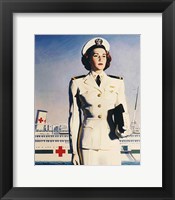 Framed Navy Nurse