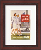 Framed Waves Recruiting Poster