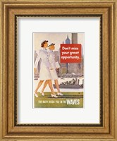 Framed Waves Recruiting Poster