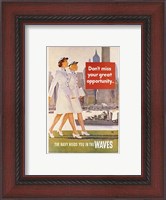 Framed Waves Recruiting Poster