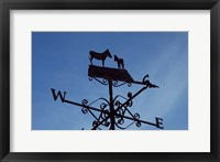 Framed Donkey Lovers Weathervane