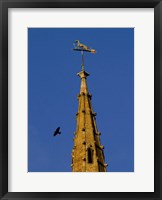 Framed Weathervane on Hanslope Church