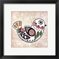 Folk Song III Framed Print