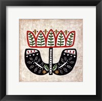 Folk Song IV Framed Print