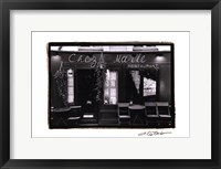 Framed Cafe Charm, Paris V