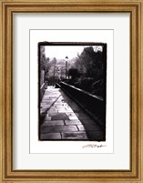 Framed Parisian Walkway I