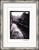 Framed Parisian Walkway I