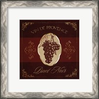 Framed Wine Label IV
