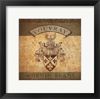 Wine Label V Framed Print