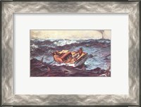 Framed Winslow Homer Storm