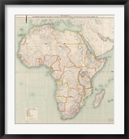 Framed Africa 1909, Edward Hertslet