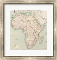 Framed Africa 1909, Edward Hertslet