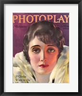 Framed Alice Joyce Photoplay March, 1920