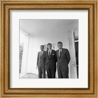 Framed JFK-Robert-Edward