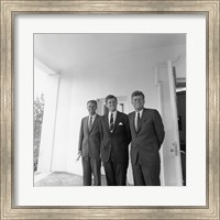 Framed JFK-Robert-Edward