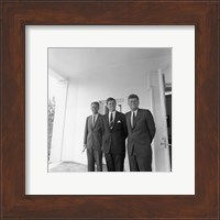 Framed JFK-Robert-Edward