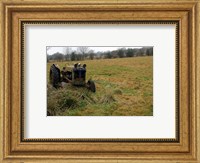 Framed Tractor photograph