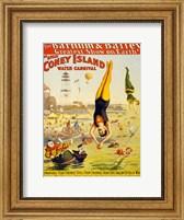 Framed Barnum & Bailey Coney Island Water Carnival