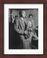 Framed Charlie Parker, Tommy Potter, Miles Davis, Duke Jordan, Max Roach