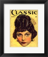 Framed Clarine Seymour Motion Picture Classic