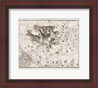 Framed Constellation  Saint Michael