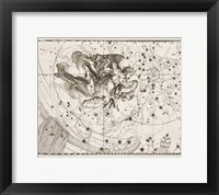 Framed Constellation  Saint Michael