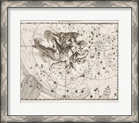 Framed Constellation  Saint Michael